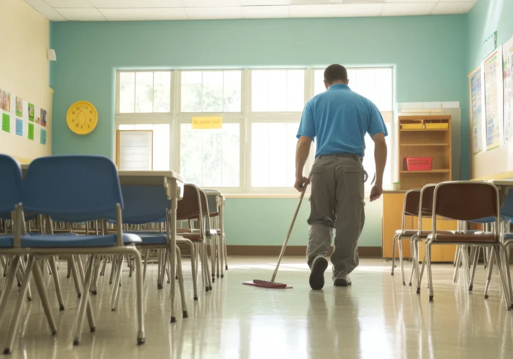 janitor-mopping-floor-empty-classroom